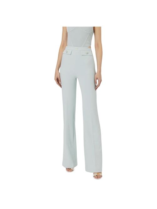 Crepe palazzo trousers ELISABETTA FRANCHI | PA02941E2.BV9